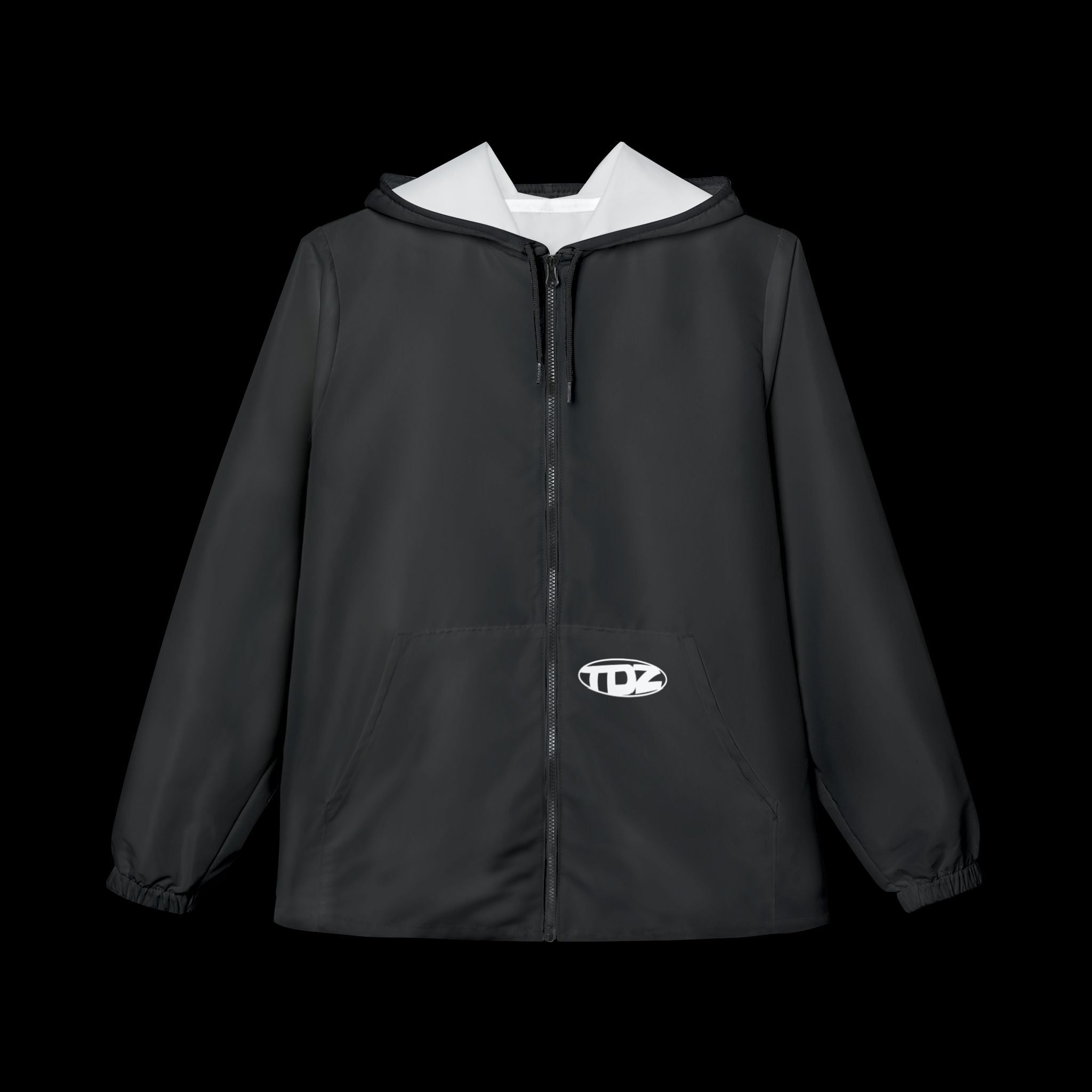 TDZ SPORT BLACK TTM WINDBREAKER
