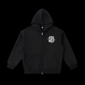 TDZ MONOGRAM ZIP HOODIE