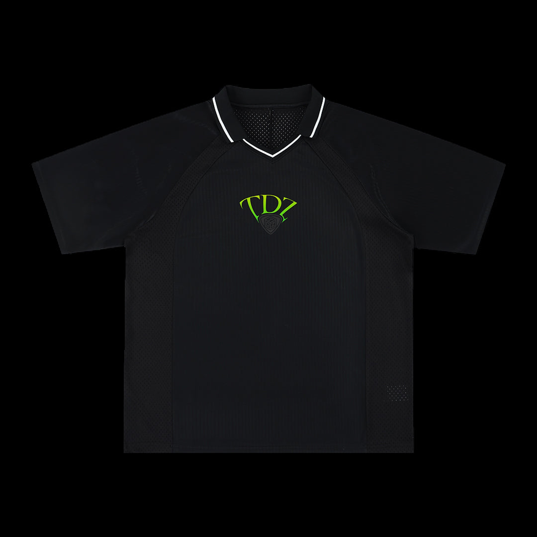 TDZ SPORT LIME FOOTBAL TEE