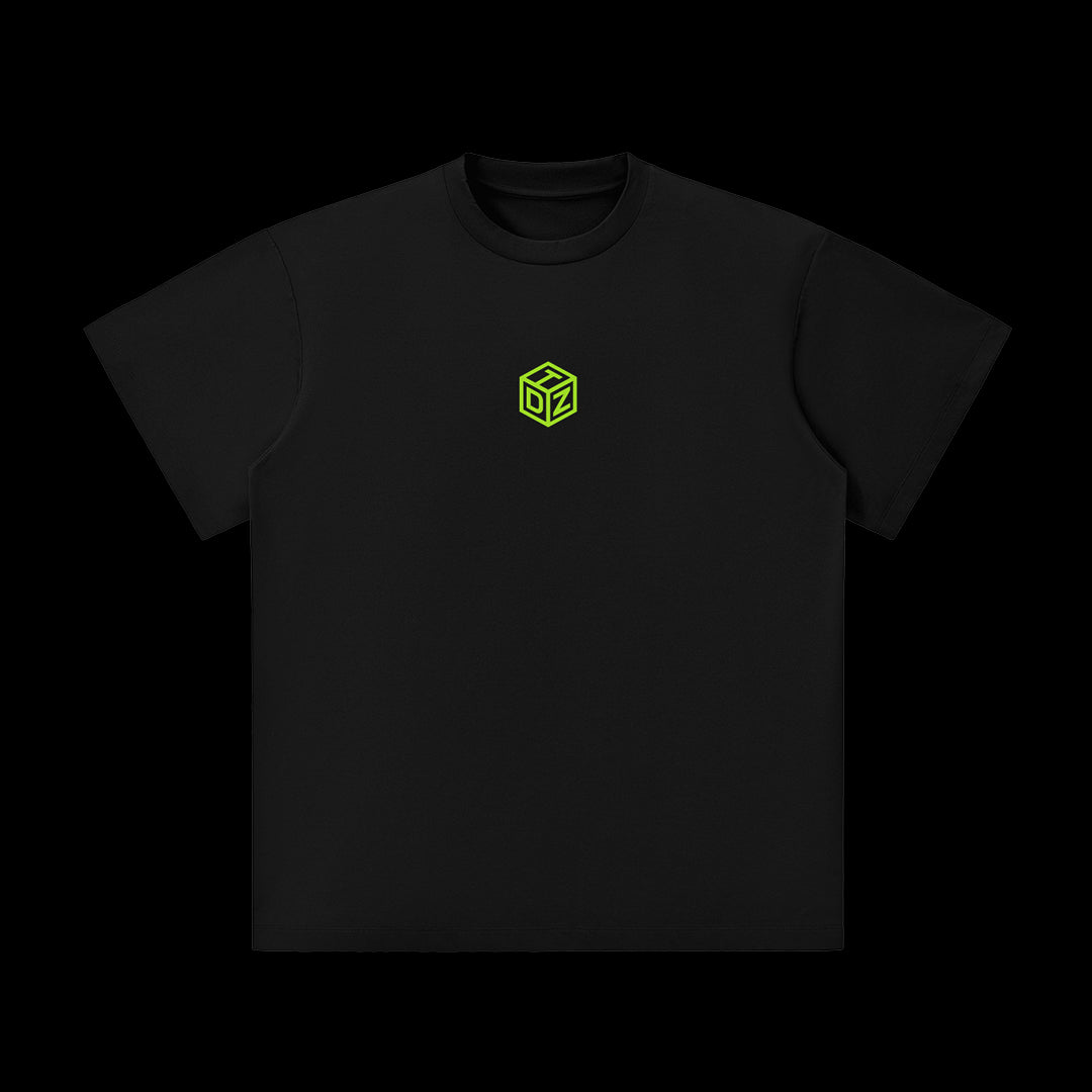 TDZ LIME LOGO TEE