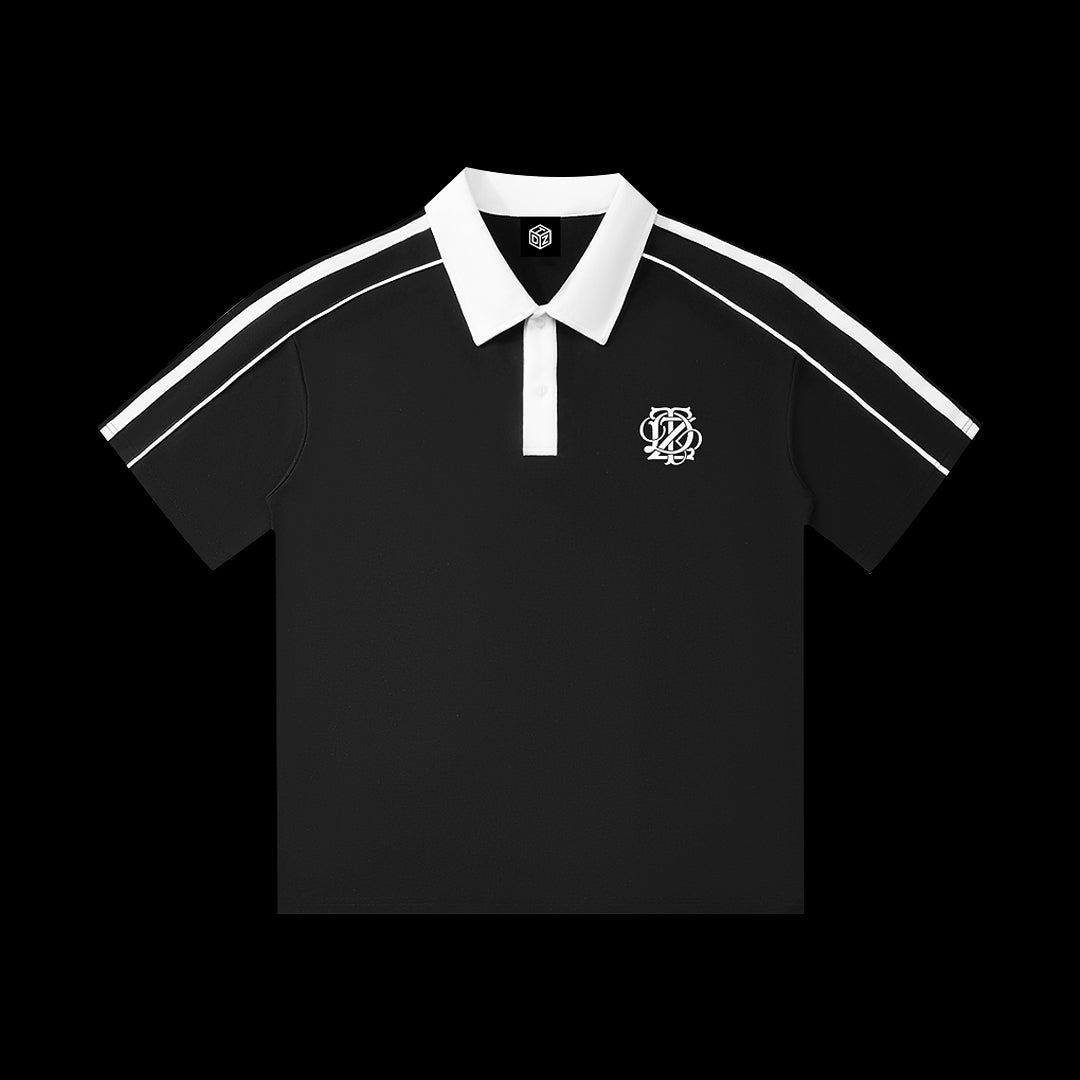 TDZ MONOGRAM STRIPED POLO