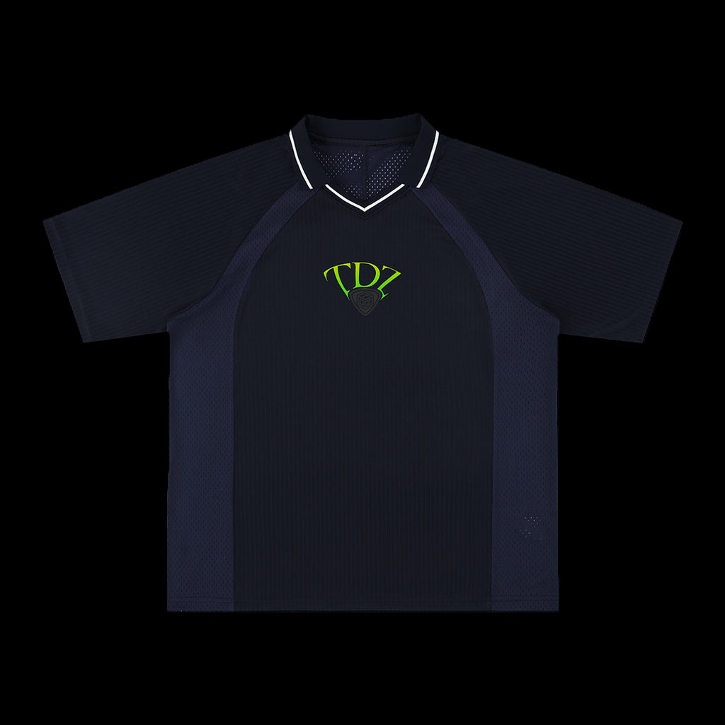 TDZ SPORT LIME FOOTBAL TEE