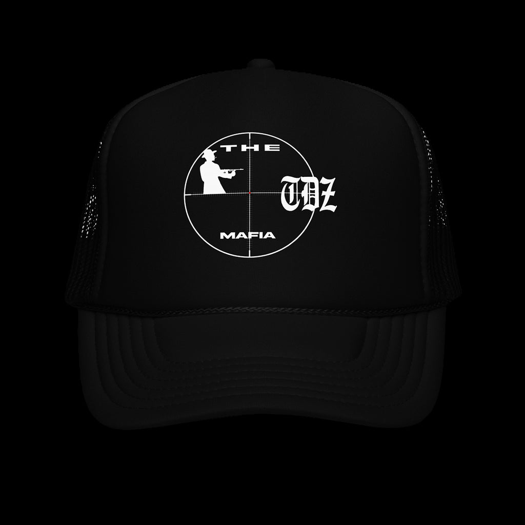 TDZ BLACK SNIPER TRUCKER HAT