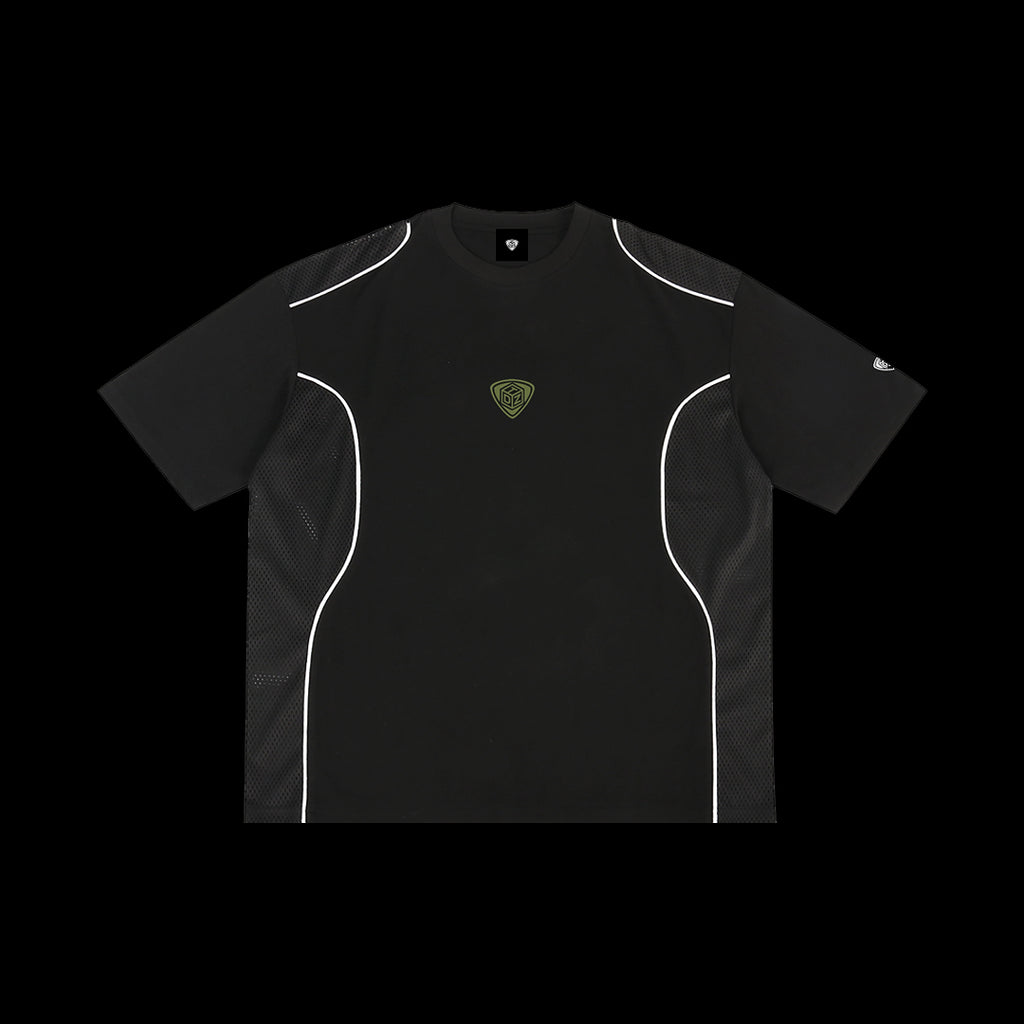 TDZ SPORT BLACK/OLIVE TRAINING TEE