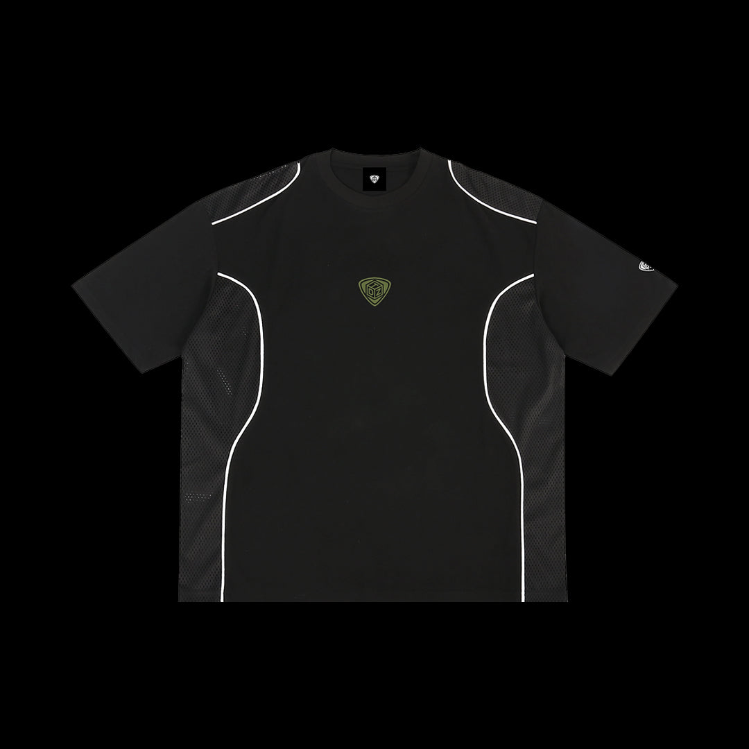 TDZ SPORT BLACK/OLIVE TRAINING TEE