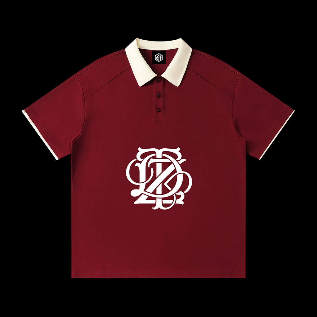 TDZ BIG MONOGRAM POLO TEE