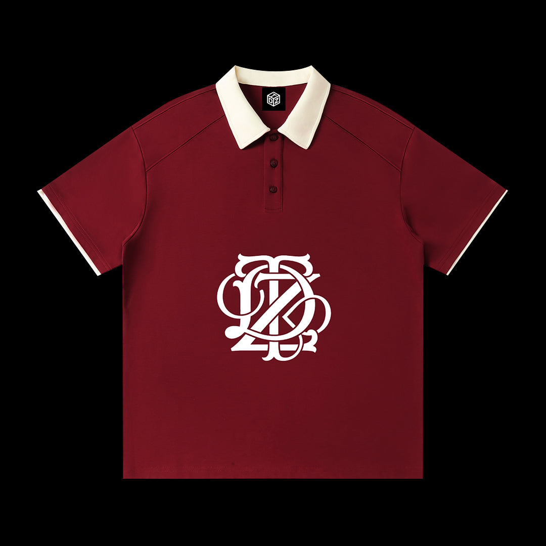 TDZ BIG MONOGRAM POLO TEE