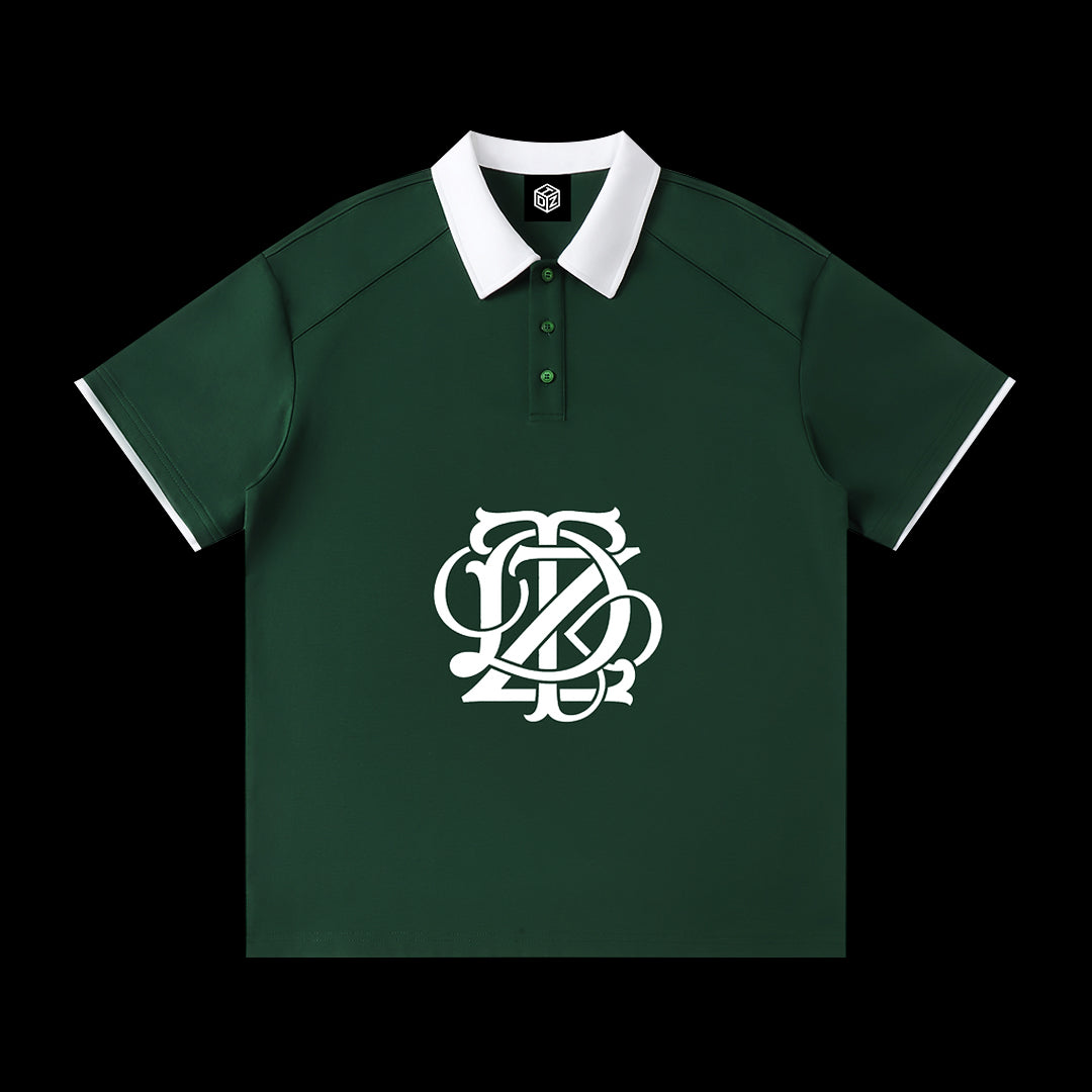TDZ BIG MONOGRAM POLO TEE